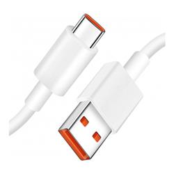 KABEL USB XIAOMI FAST QUICK TYP - C 120W 6A 1M biały BOX
Mi Charge Turbo, SuperCharge oraz Quick Charge 4.0
BHR6032GL-97832