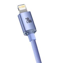 KABEL USB-C / LIGHTNING BASEUS CRYSTAL SHINE 1,2M 20W fioletowy
BRA012091
6932172602765-99252