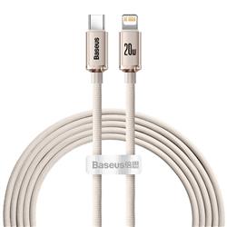 KABEL USB-C / LIGHTNING BASEUS CRYSTAL SHINE 2M 20W różowy
BRA012088-99289