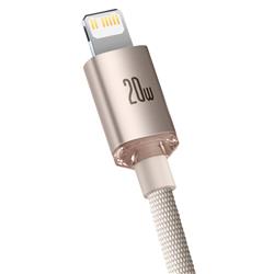 KABEL USB-C / LIGHTNING BASEUS CRYSTAL SHINE 2M 20W różowy
BRA012088-99291