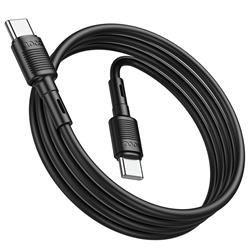 KABEL USB TYP C / TYP C HOCO X83 60W 3A 1m czarny-99516