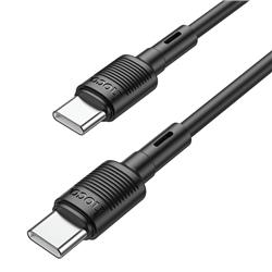 KABEL USB TYP C / TYP C HOCO X83 60W 3A 1m czarny-99517