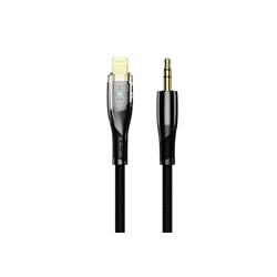 KABEL AUX JELLICO LIGHTNING / JACK 3,5 MM  B21 1.2m czarny-100288