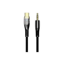 KABEL AUX JELLICO USB-C / JACK 3,5 MM B21 1.2m czarny-100284