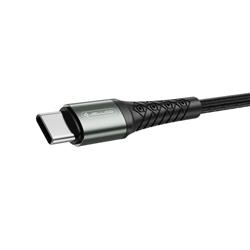 KABEL JELLICO TYP C B10 3.1A 1m czarny-100265