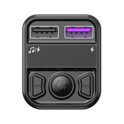 TRANSMITER FM JELLICO FM1 2 X USB 3.1A czarny-100293