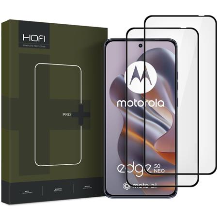 SZKŁO HARTOWANE HOFI PRO  2-PACK MOTOROLA EDGE 50 NEO czarny
5906302377329-101060