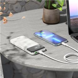 POWERBANK HOCO J102 10000 mAh PD QC3.0 3A 20W biały-101421