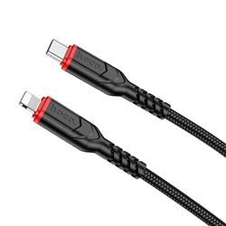 KABEL USB TYP C / LIGHTNING HOCO X59 PD 27W 3m czarny-101679