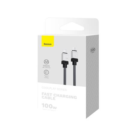 KABEL USB-C / USB-C BASEUS COOLPLAY 100W 1M czarny
6932172626648
BRA012832-101960