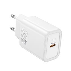 ŁADOWARKA SIECIOWA HOCO N62 1 x USB-C 30W (WTYCZKA) biała-103130