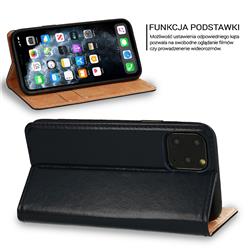 KABURA BOOK SPECIAL SKÓRA SAMSUNG A36 5G / A56 5G granatowa-103384