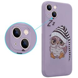 OWL SLEEPY IPHONE 12 PRO MAX (6.7)  fiolet-56501