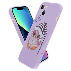 OWL SLEEPY IPHONE 12 PRO MAX (6.7)  fiolet-56502
