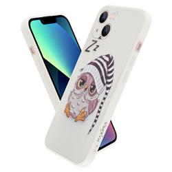 OWL SLEEPY IPHONE 13 MINI (5.4) beż-56517