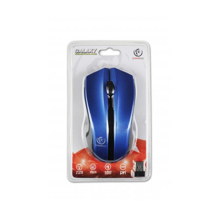REBELTEC MYSZ KOMPUTEROWA BEZPRZEWODOWA GALAXY niebiesko-czarna
5902539600353-104727