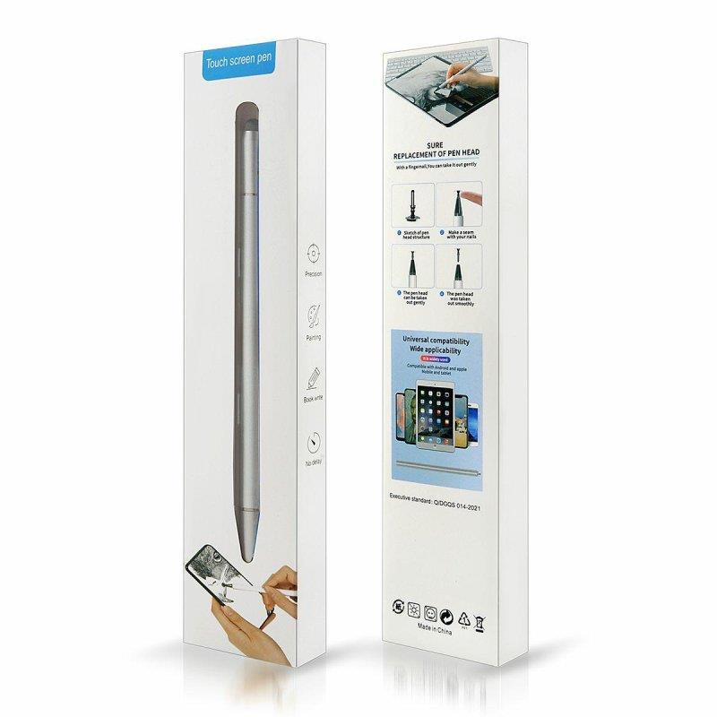 RYSIK 3-TIP TOUCH SCREEN PEN srebrny-104954
