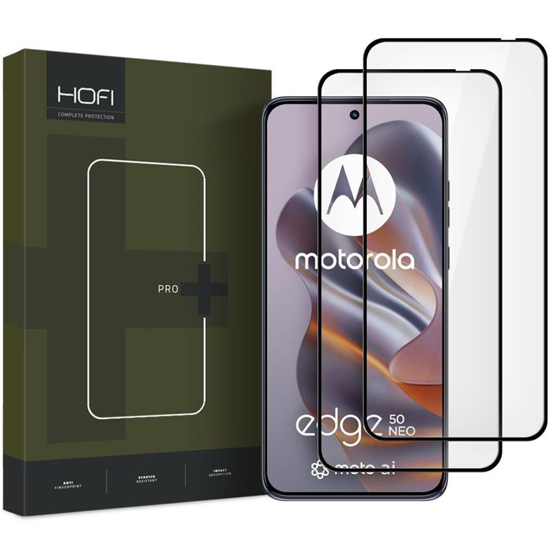 SZKŁO HARTOWANE HOFI PRO  2-PACK MOTOROLA EDGE 50 FUSION clear
5906302309405-104968