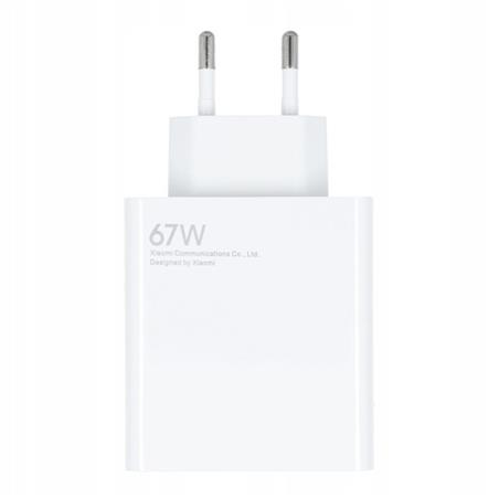 ORYGINALNA WTYCZKA SIECIOWA USB XIAOMI 67W MDY-12-EH biała-105117