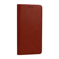 KABURA BOOK SPECIAL SKÓRA XIAOMI REDMI NOTE 14 4G (164,84mm x 78,15mm x 8,16mm) brązowa-105128