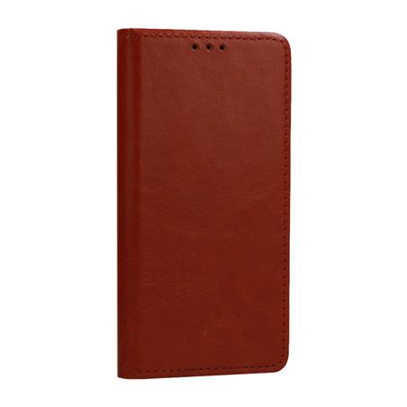 KABURA BOOK SPECIAL SKÓRA XIAOMI REDMI NOTE 14 4G (164,84mm x 78,15mm x 8,16mm) brązowa-105128