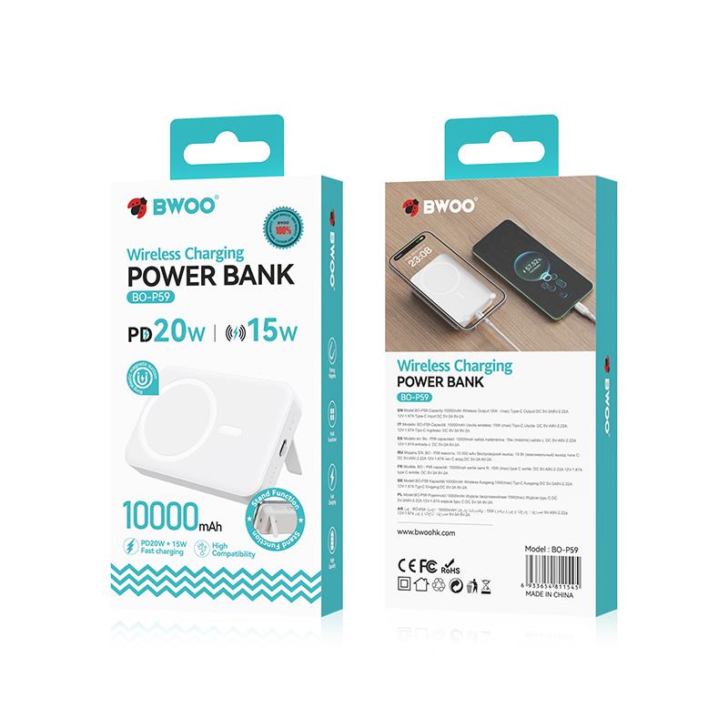 POWER BANK 10000 mAh BWOO BO-P59 20W biały
6933654811545
GSM188866
-105146