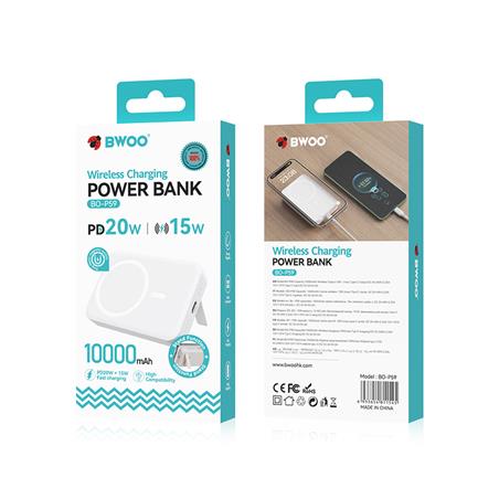 POWER BANK 10000 mAh BWOO BO-P59 20W biały
6933654811545
GSM188866
-105146