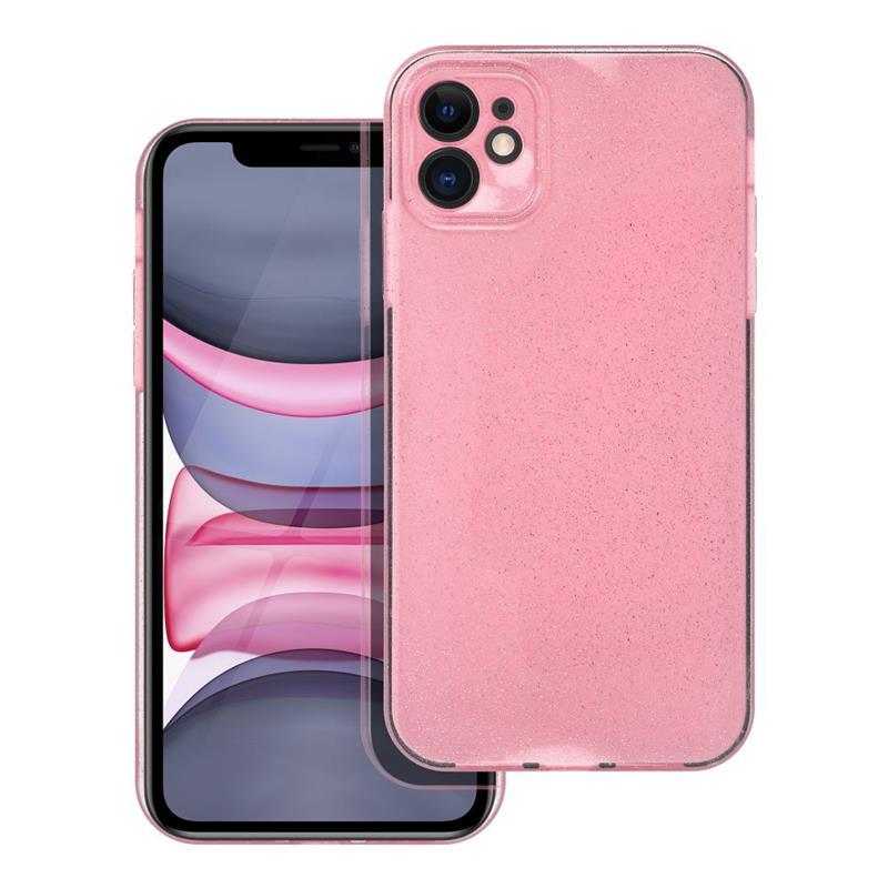 CLEAR CASE BLINK 2mm SAMSUNG S25 EDGE różowy-105303