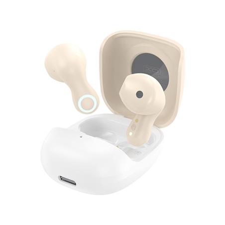 SŁUCHAWKI BLUETOOTH XO G28 TWS beżowe-105529