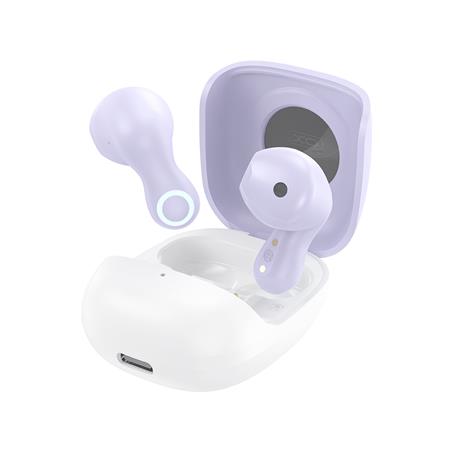 SŁUCHAWKI BLUETOOTH XO G28 TWS fioletowe-105533