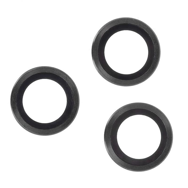 ZESTAW SZKIEŁ NA APARAT DO IPHONE 15 PRO / 15 PRO MAX czarna ramka 
OEM0101263
-105543