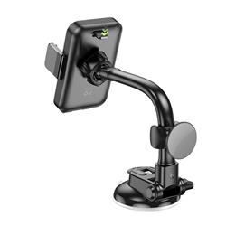 UCHWYT SAMOCHODOWY HOCO H27 DO SZYBY / DESKI czarny -105765