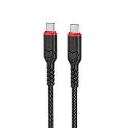 KABEL USB TYP C / TYP C HOCO X59 60W 3M czarny-106208