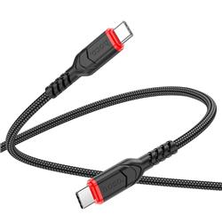 KABEL USB TYP C / TYP C HOCO X59 60W 3M czarny-106210