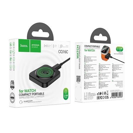 ŁADOWARKA INDUKCYJNA HOCO CQ16C 2,5W APPLE WATCH czarna
6942007639903-106654