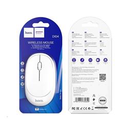 HOCO MYSZ KOMPUTEROWA BEZPRZEWODOWA DI04 2,4G biała
-106659