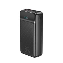 POWER BANK 30000 mAh XO PR201 65W DO LAPTOPA 2 X USB-A   1 X USB-C   1 X MICRO   1 X LIGHTNING czarny-107266