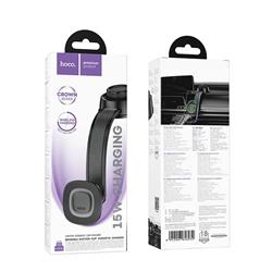 UCHWYT SAMOCHODOWY HOCO HW31 Z ŁADOWANIEM INDUKCYJNYM 15W DO DESKI czarny-107374