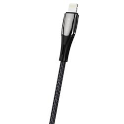 KABEL JELLICO LIGHTNING B18 3.1A 1m czarny-107754