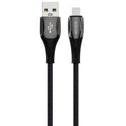 KABEL JELLICO MICRO USB B18 3.1A 1m czarny-107751