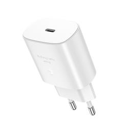 ŁADOWARKA SIECIOWA JELLICO EU25 1 X USB-C PD 25W WTYCZKA biała-107864