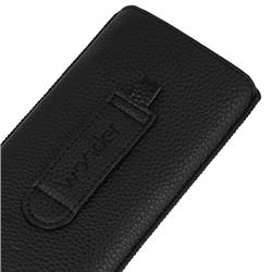 FUTERAŁ WONDER DEKO - (ROZMIAR M) IPHONE 5 / NOKIA 215 4G / 225 / 5310 2020 czarny-108884