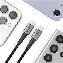 KABEL TECH-PROTECT USB-C / USB-C 60W/3A 50CM iron grey
5906302380763-109461