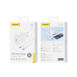 ŁADOWARKA SIECIOWA FONENG EU62 GaN   KABEL TYP C / TYP C 45W biała
6970462514541-109533