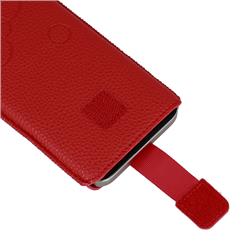 FUTERAŁ WONDER DEKO - (ROZMIAR M) IPHONE 5 / NOKIA 215 4G / 225 / 5310 2020 czerwony-109601