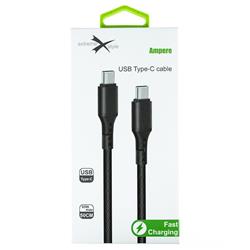 KABEL AMPERE 65W TYP C - TYP C 0.5m czarny
KAB000359-109925