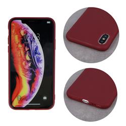 NAKŁADKA MATT TPU SAMSUNG A72 5G / A72 LTE 4G burgundowa-47967
