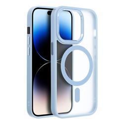 FUTERAŁ MATTE MAG COVER Z MAGSAFE IPHONE 17 PRO (6.3) niebieski-110071