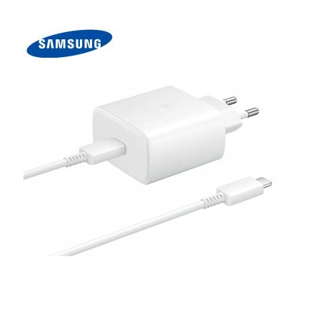 ORYGINALNA ŁADOWARKA SIECIOWA SAMSUNG TA845 USB - C SUPER FAST 45W   KABEL TYP C DA705BWE biała
-110290