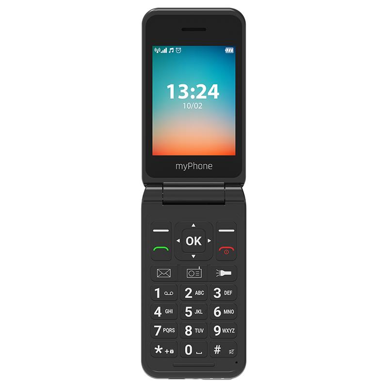 TELEFON GSM myPHONE FLIP LTE czarny-110438